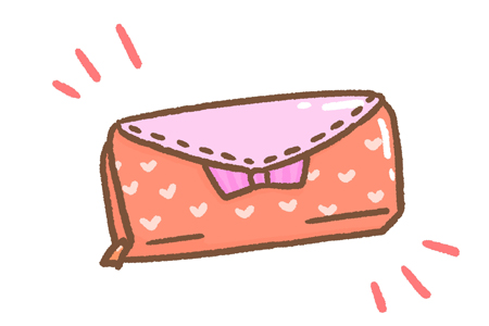 プチプラでかわいいピンクのお財布を紹介します