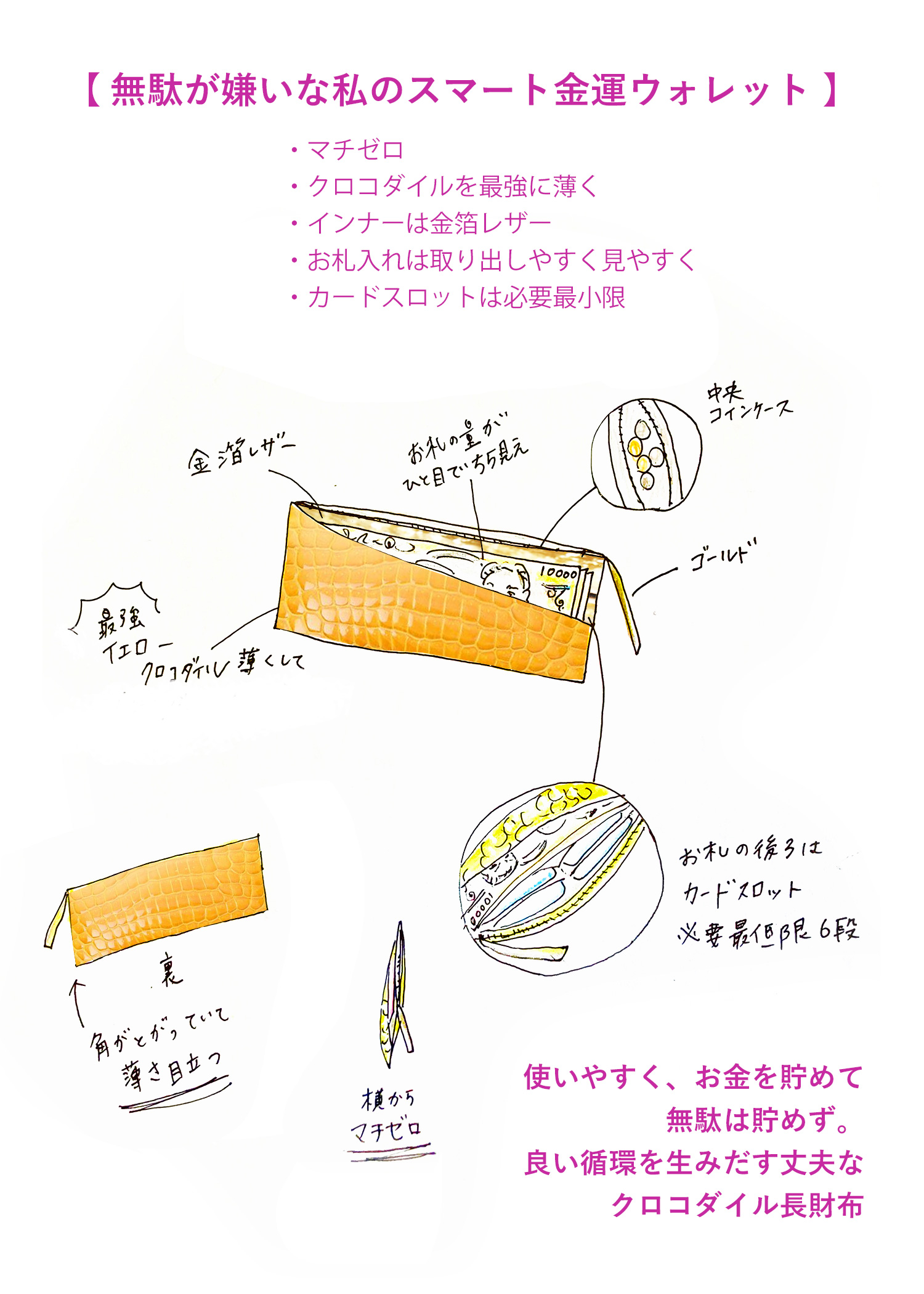 2021年版】金運も強くてかわいい長財布18選！せっかく買うならお金を