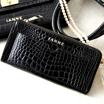 クロコダイル財布でオススメのレディースブランド財布はIANNEのナタリーグレッタです