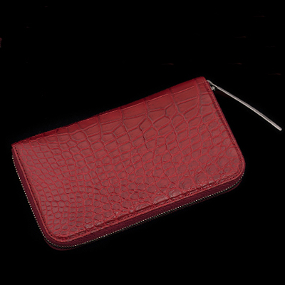 上質でおしゃれなメンズクロコダイルのお財布は池田工芸のマットクロコダイルラウンド長財布商品紹介です